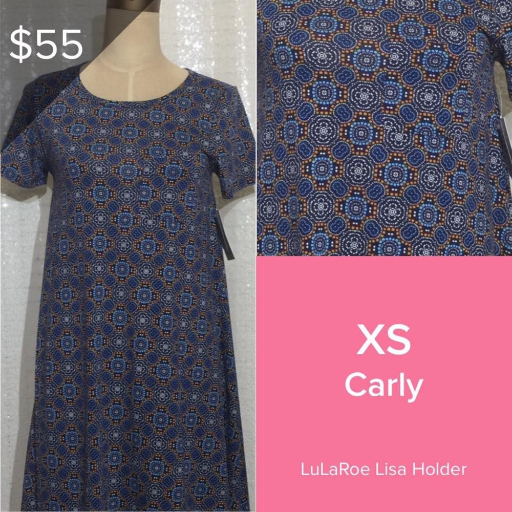 XS LuLaRoe Carly Dress